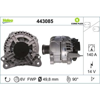 Alternateur VALEO OEM 03F903023F