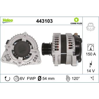 Alternateur VALEO OEM 4M5T10300BC