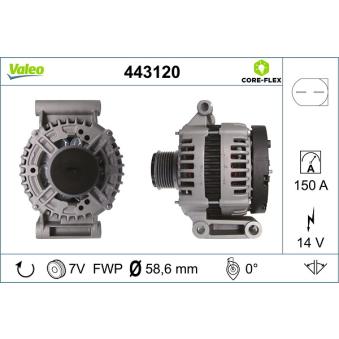Alternateur VALEO OEM AC1T10300CB