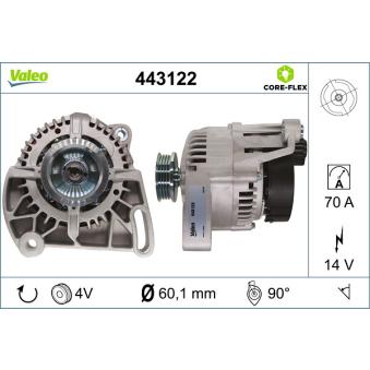 Alternateur VALEO OEM 46407647