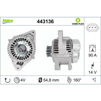 Alternateur VALEO OEM 2706023020