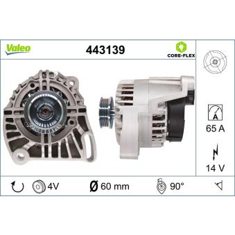 Alternateur VALEO OEM 5895033