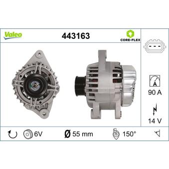 Alternateur VALEO OEM 270600J040