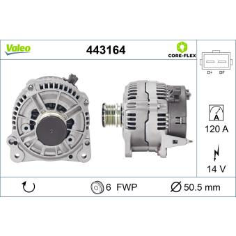 Alternateur VALEO OEM 028903026G