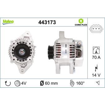 Alternateur VALEO OEM 2706021040