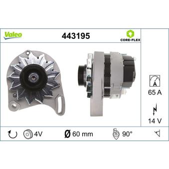 Alternateur VALEO OEM 7713141