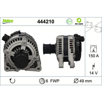 Alternateur VALEO OEM 1764817