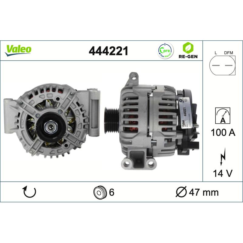 Alternateur VALEO 444221 - Visuel 1