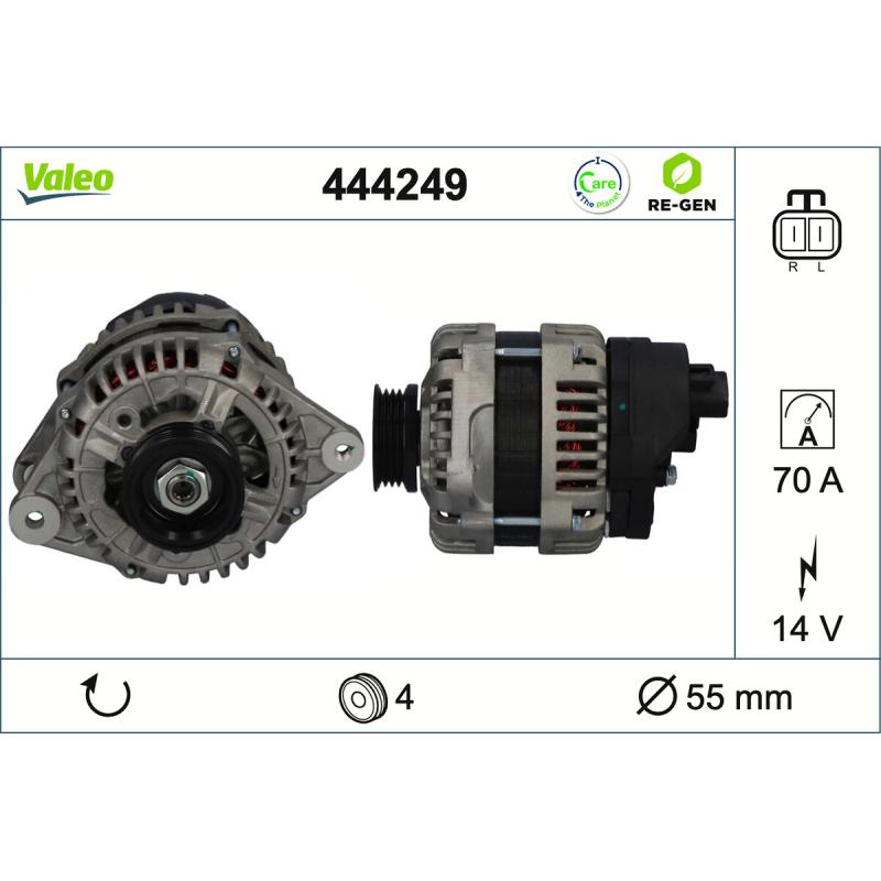 Alternateur VALEO 444249 - Visuel 1