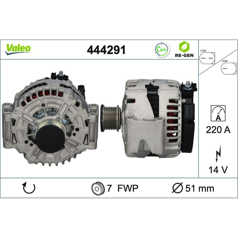 Alternateur VALEO 444291 - Visuel 1