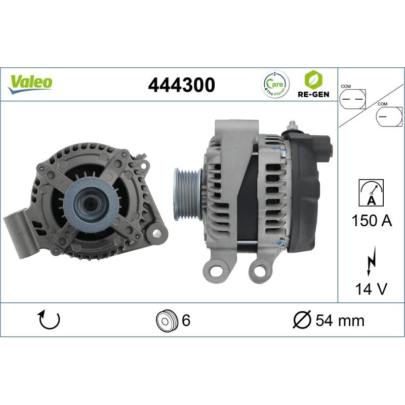 Alternateur VALEO 444300 - Visuel 1