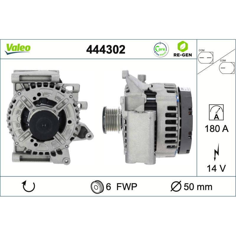 Alternateur VALEO 444302 - Visuel 1