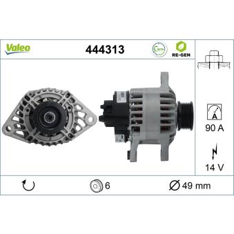 Alternateur VALEO OEM 46813062