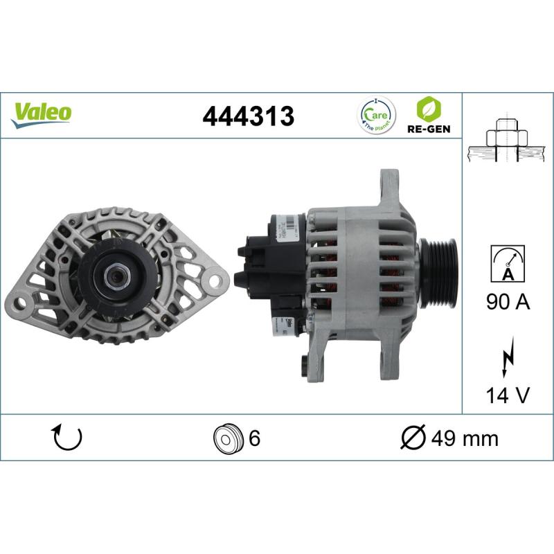 Alternateur VALEO 444313 - Visuel 1