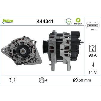 Alternateur VALEO OEM 3730026100