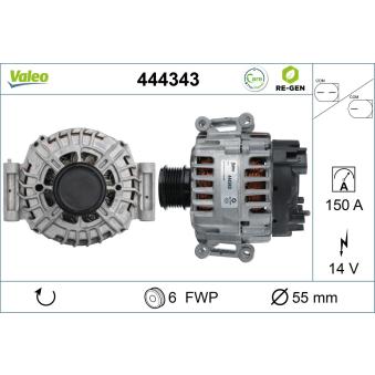 Alternateur VALEO 444343