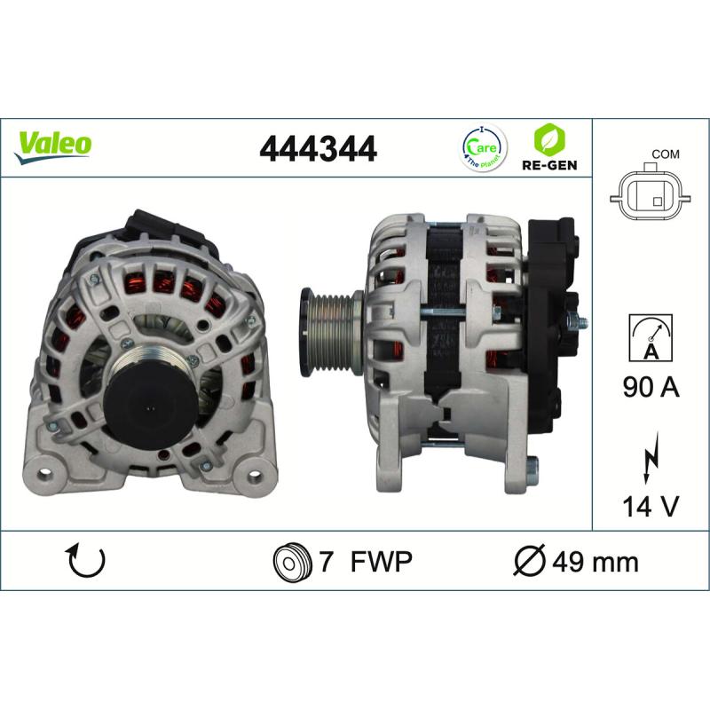 Alternateur VALEO 444344 - Visuel 1