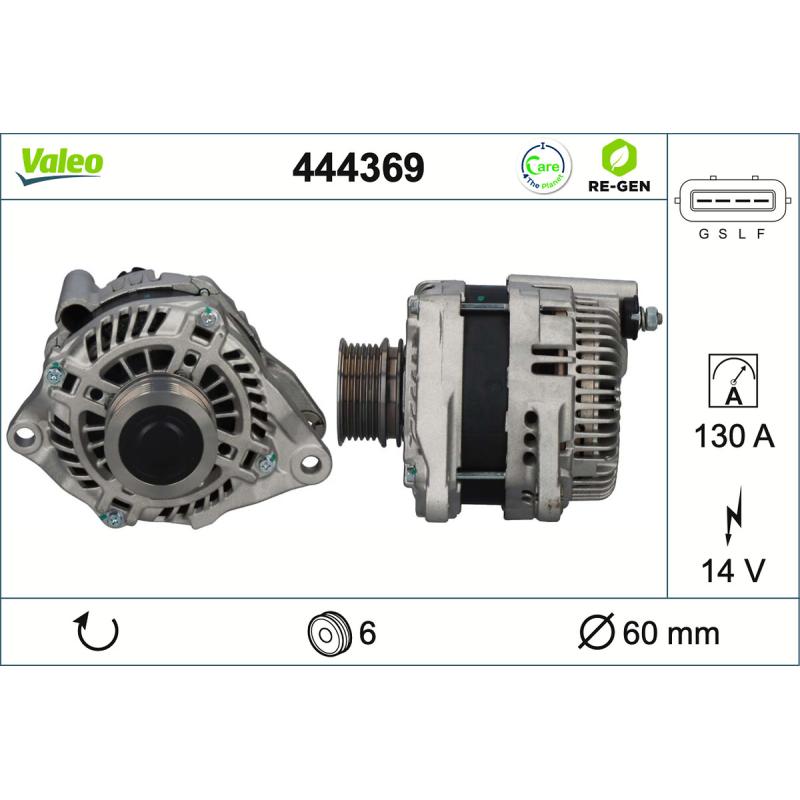 Alternateur VALEO 444369 - Visuel 1