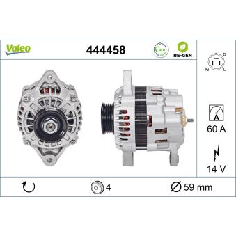 Alternateur VALEO OEM 96069102