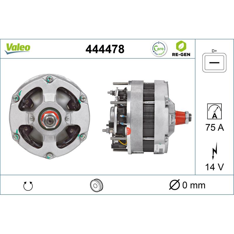 Alternateur VALEO 444478 - Visuel 1