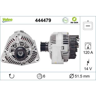 Alternateur VALEO OEM A1621543402