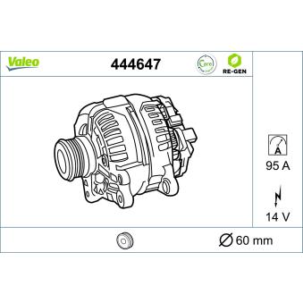 Alternateur VALEO OEM 3140052D00