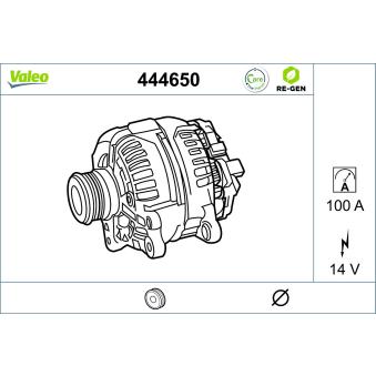 Alternateur VALEO OEM 2706031080