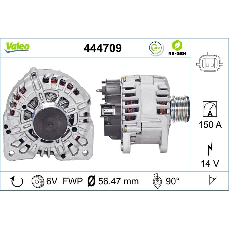 Alternateur VALEO 444709 - Visuel 1