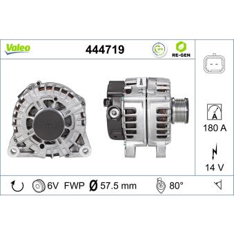 Alternateur VALEO OEM 9654752880