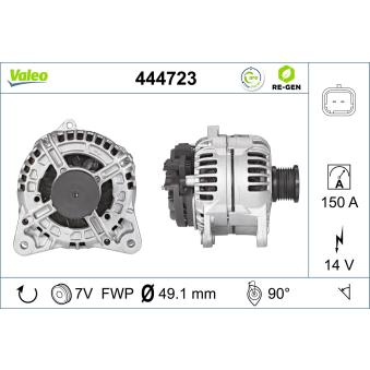 Alternateur VALEO OEM 93169474