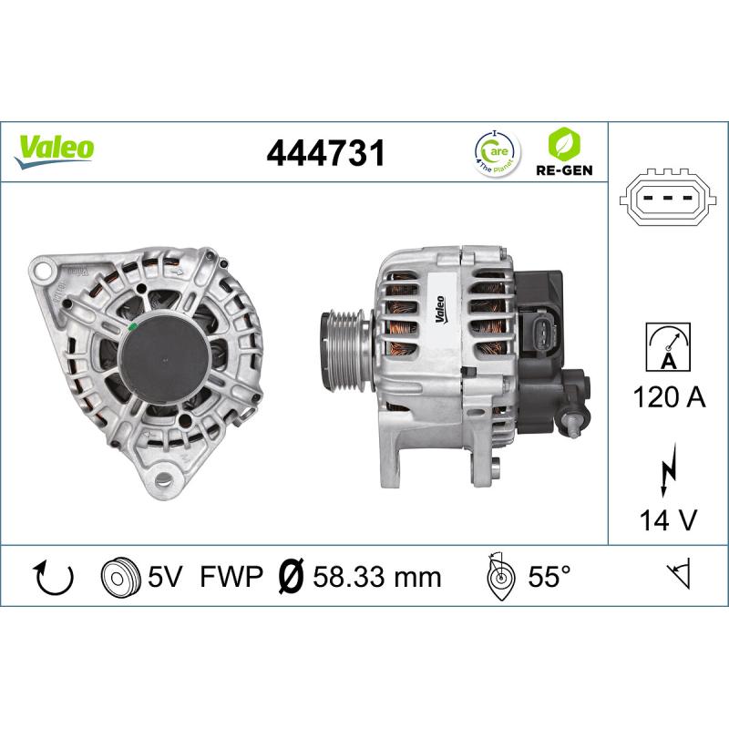 Alternateur VALEO 444731 - Visuel 1