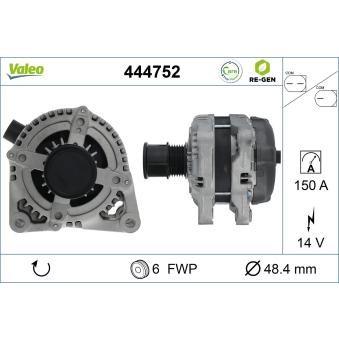 Alternateur VALEO [444752]