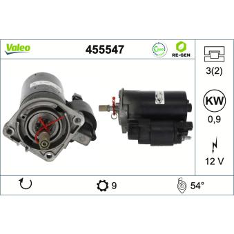 Démarreur VALEO OEM 036911023R