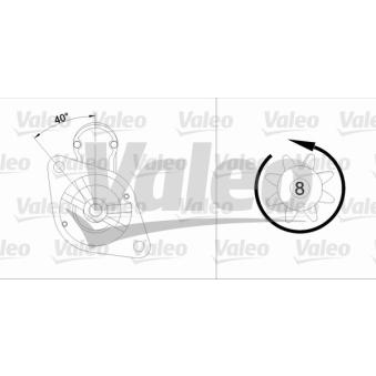 Démarreur VALEO OEM M003T27781D