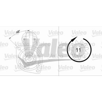 Démarreur VALEO OEM M2T51083