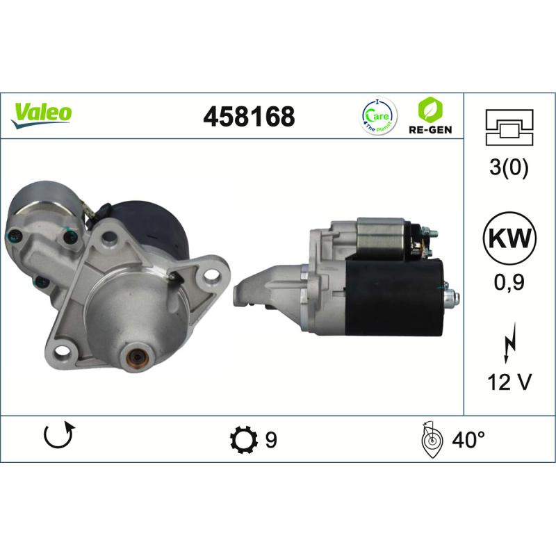 Démarreur VALEO 458168 - Visuel 1