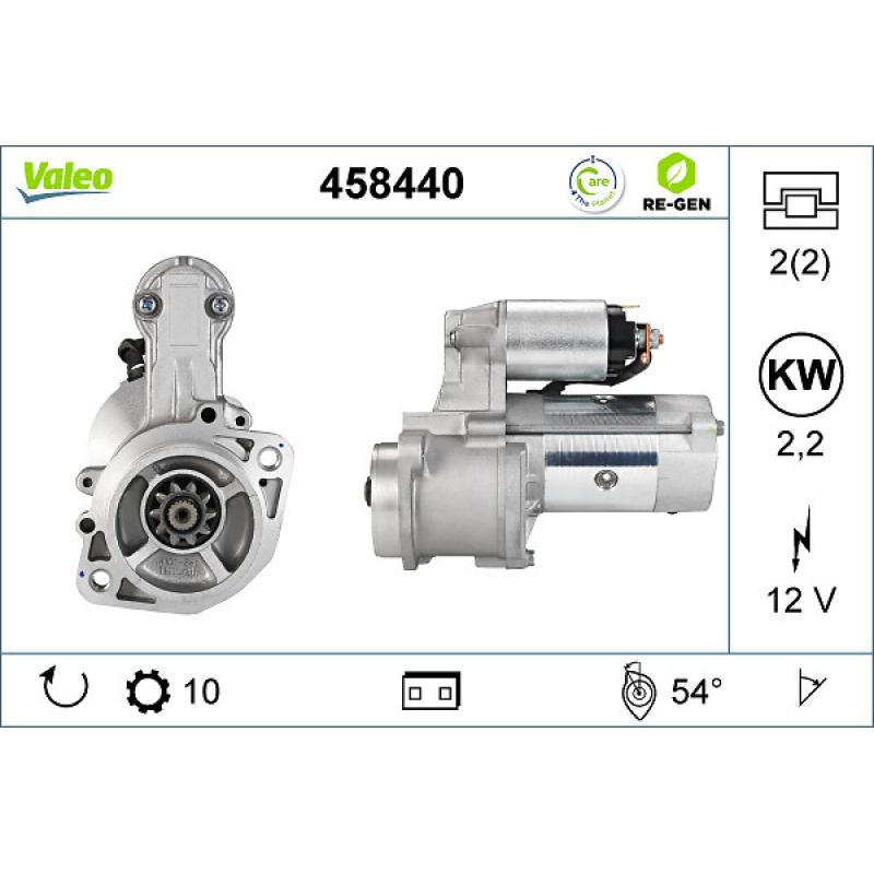 Démarreur VALEO 458440 - Visuel 1