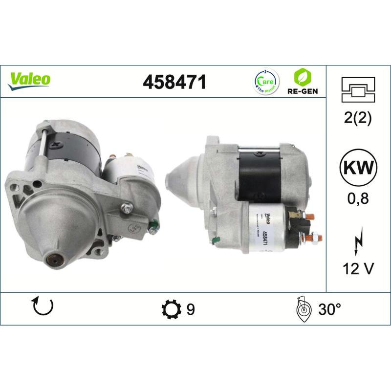 Démarreur VALEO 458471 - Visuel 1