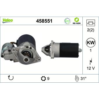 Démarreur VALEO OEM 0051513801