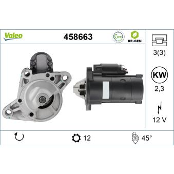 Démarreur VALEO OEM M002T88671
