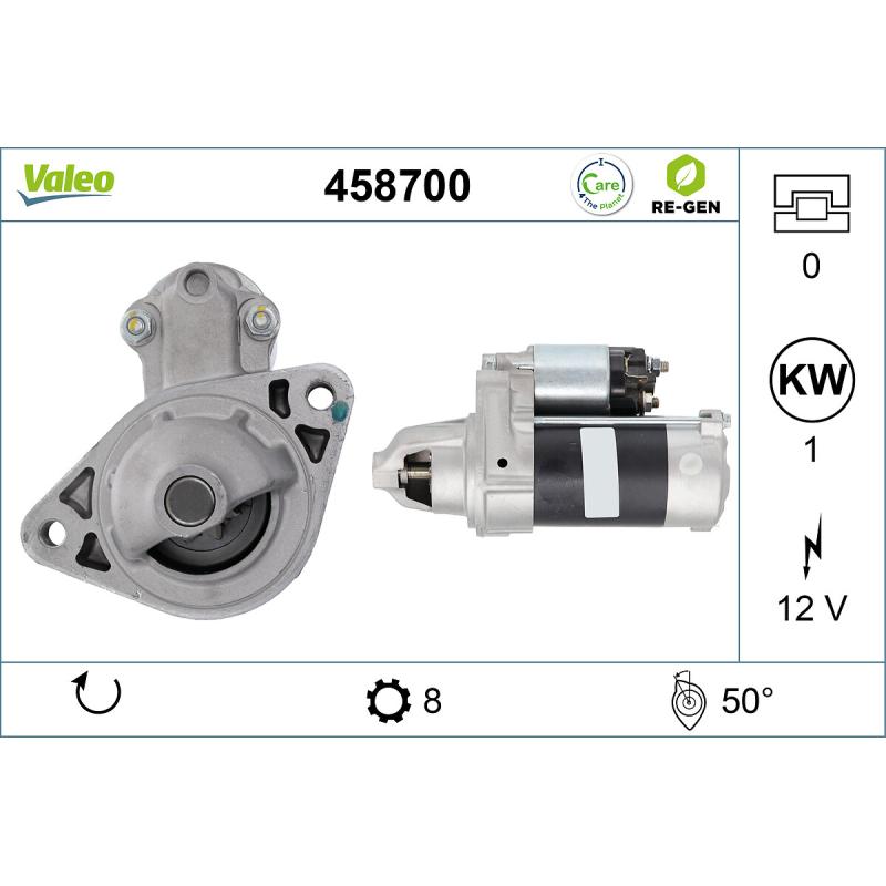 Démarreur VALEO 458700 - Visuel 1