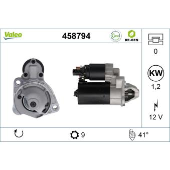 Démarreur VALEO OEM 06B911023A Démarreur VALEO OEM 06B911023A