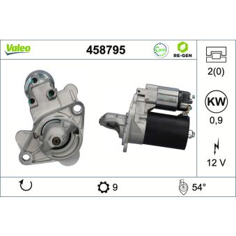 Démarreur VALEO OEM 12411489995