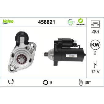 Démarreur VALEO OEM 2A911023SX Démarreur VALEO OEM 2A911023SX