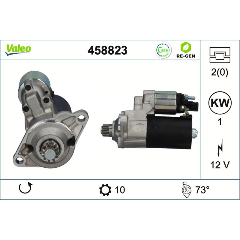 Démarreur VALEO 458823 - Visuel 1