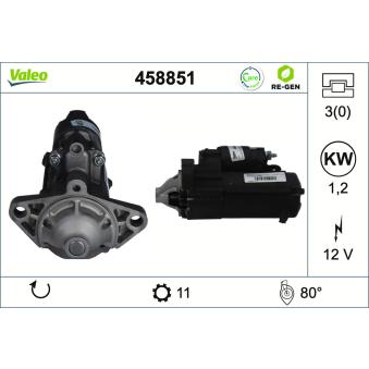 Démarreur VALEO OEM NAD101410E