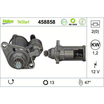 Démarreur VALEO 458858
