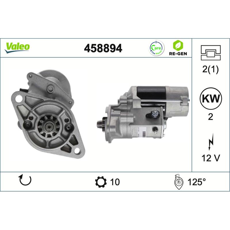 Démarreur VALEO 458894 - Visuel 1