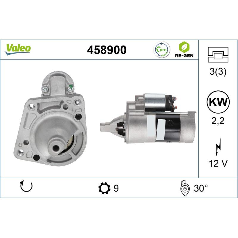 Démarreur VALEO 458900 - Visuel 1