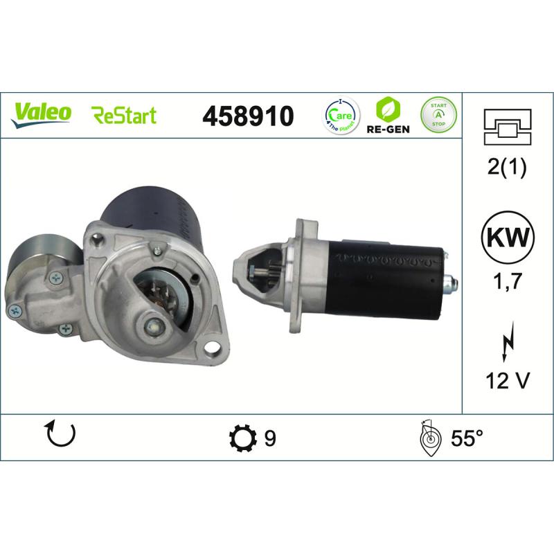 Démarreur VALEO 458910 - Visuel 1